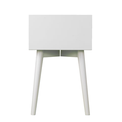 Image of White on white nightstand Image 5
