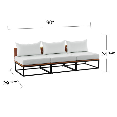 Image of Modular indoor/outdoor sofa Image 8
