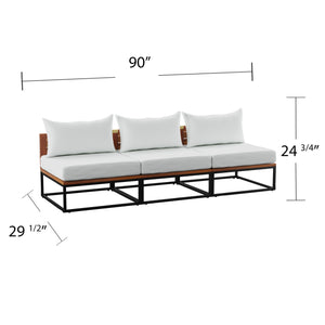 Modular indoor/outdoor sofa Image 8