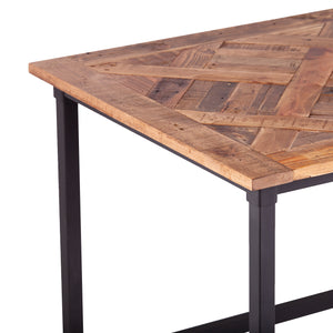 Reclaimed wood computer desk or small space dining table Image 10