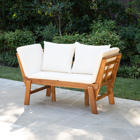 Image of Outdoor loveseat or settee lounge Image 1