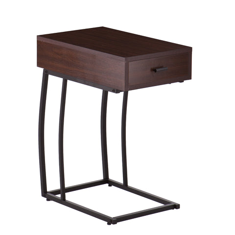 Image of Side table with convenient drawer Image 4