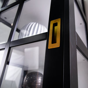 Display curio cabinet w/ glass doors Image 2