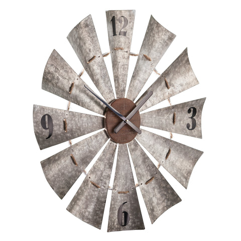 Image of Oversized windmill clock Image 4