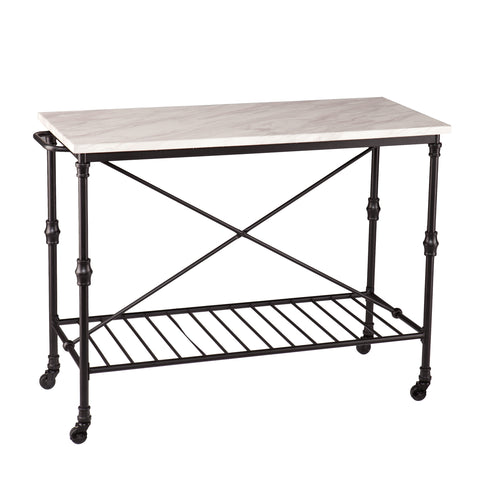 Image of Morenci Industrial Kitchen Island