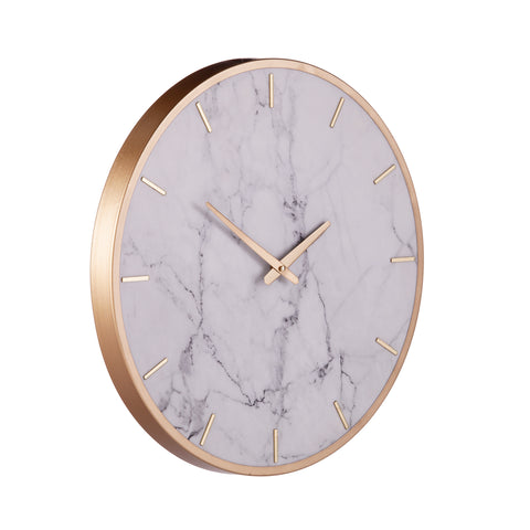 Image of Faux marble wall clock Image 4