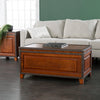 Trunk style coffee table w/ storage Image 1