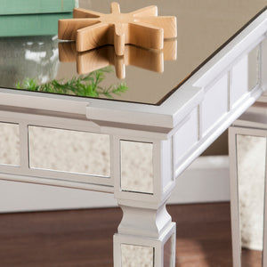Sophisticated mirrored accent table Image 2