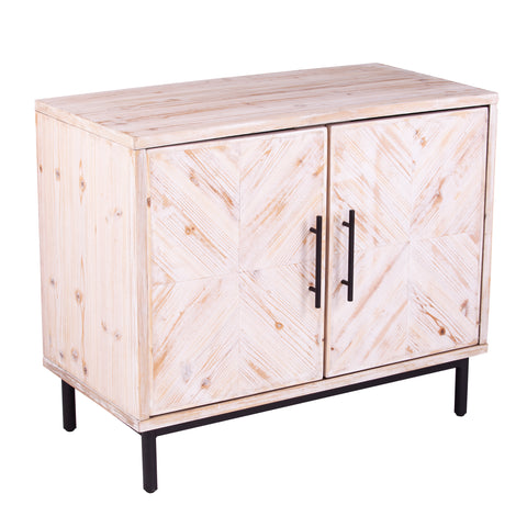 Reclaimed wood storage cabinet Image 5