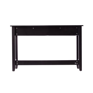 Two-tone entryway table w/ storage Image 9