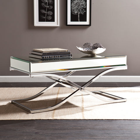 Image of Beveled mirrors create alluring tabletop design Image 1