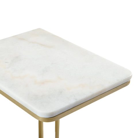 Image of Glam C-table with marble tabletop Image 7