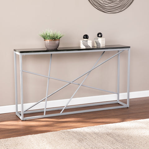 Image of Versatile, small space friendly sofa table Image 1
