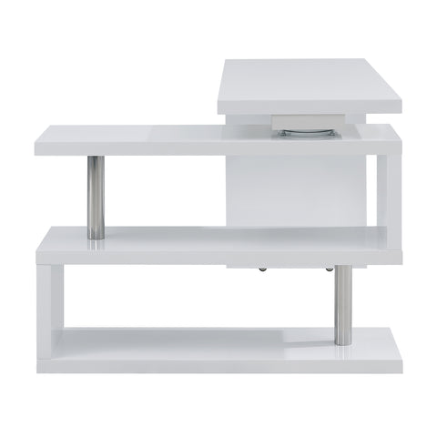 Yates Multifunctional Corner/L Desk w/ Shelves