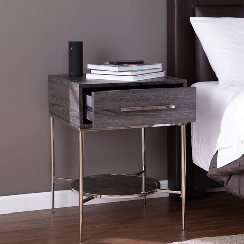 Image of Bedside table with storage Image 3