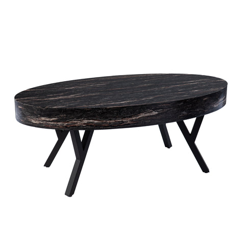 Image of Twemlow Faux Marble Cocktail Table