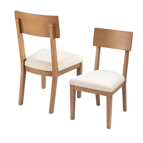 Image of Pair of farmhouse dining chairs Image 9