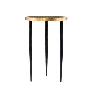 Side table with brass tabletop Image 5