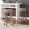 Versatile pair of 24" counter stools Image 1