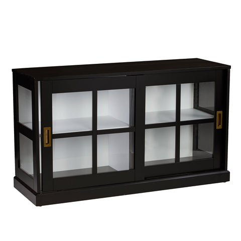 Curio cabinet w/ display storage Image 6