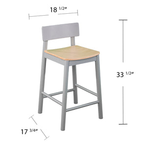 Pair of counter stools Image 9