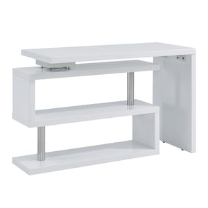 Multifunctional swing desk w/ shelves Image 5