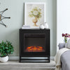 Modern electric fireplace mantel Image 1
