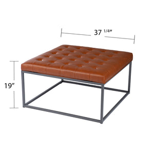 Modern upholstered ottoman or coffee table Image 8