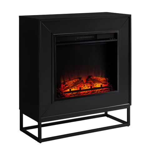 Image of Modern electric fireplace mantel Image 6