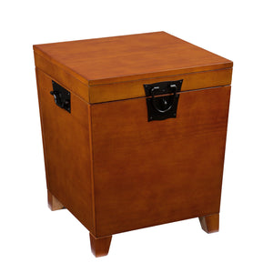 Trunk style side table w/ storage Image 5
