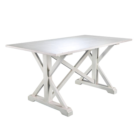 Image of Shabby chic inspired rectangular dining table Image 8