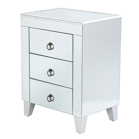 Image of Mirrored side table with storage Image 5