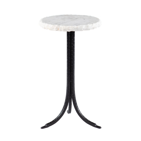 Image of Side table with marble tabletop Image 4
