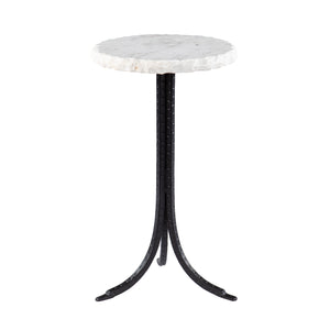 Side table with marble tabletop Image 4
