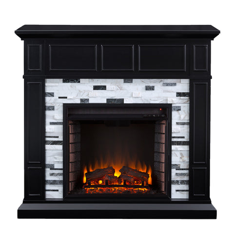 Image of Authentic marble fireplace mantel Image 3