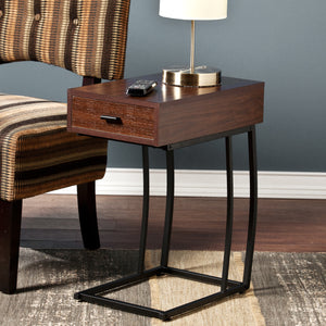 Side table with convenient drawer Image 1