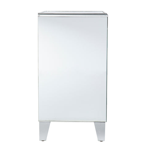 Image of Mirrored side table with storage Image 6