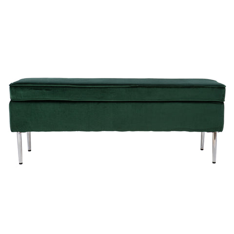 Image of Multifunctional upholstered storage bench Image 4
