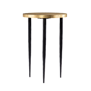 Side table with brass tabletop Image 3