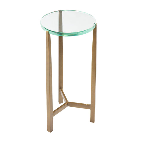 Image of Accent table with glass tabletop Image 3