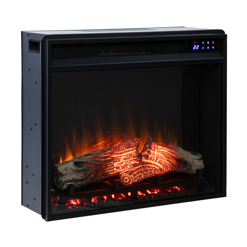 Touch screen electric firebox w/ remote-controlled features Image 4