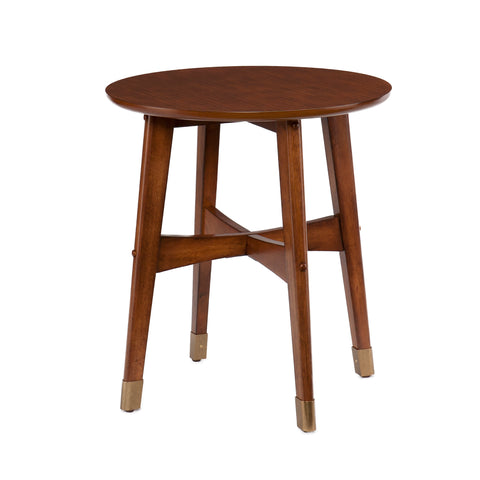 Image of Rhoda Round Midcentury Modern End Table