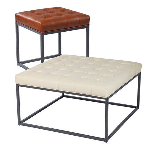 Image of Modern upholstered ottoman or coffee table Image 7