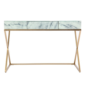 Faux-marble writing desk Image 10