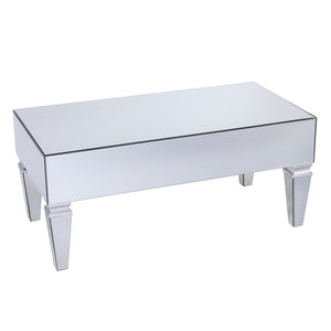 Elegant, fully mirrored coffee table Image 8