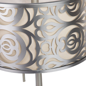 Round table lamp w/ shade Image 7