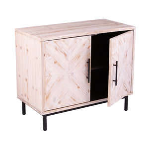 Reclaimed wood storage cabinet Image 10