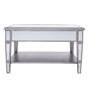 Mirrored coffee table w/ storage Image 8
