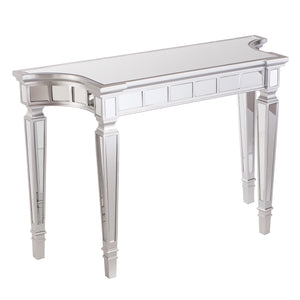Sophisticated mirrored sofa table Image 3