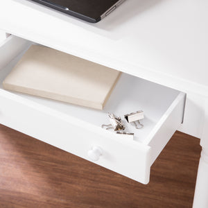 Slim design offers 2 drawers for convenient storage Image 2
